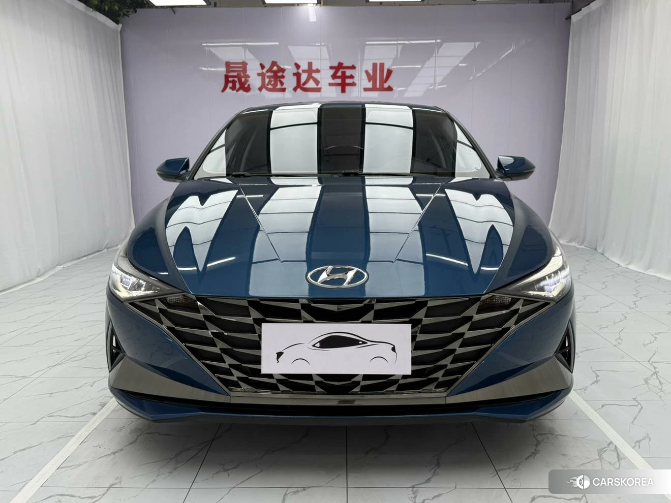 Hyundai Elantra 2023 Синий из Китая, фото 5