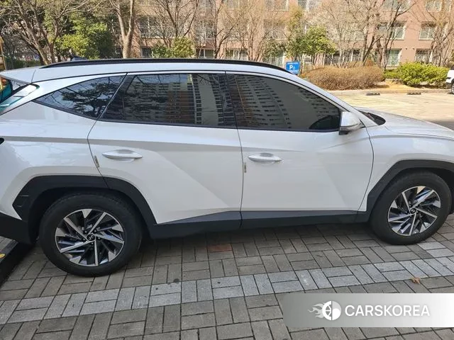 Hyundai Tucson Hybrid (NX4) 2023 Белый из Кореи, фото 5