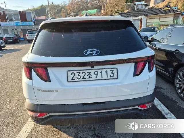 Hyundai Tucson Hybrid (NX4) 2020 Белый из Кореи, фото 4