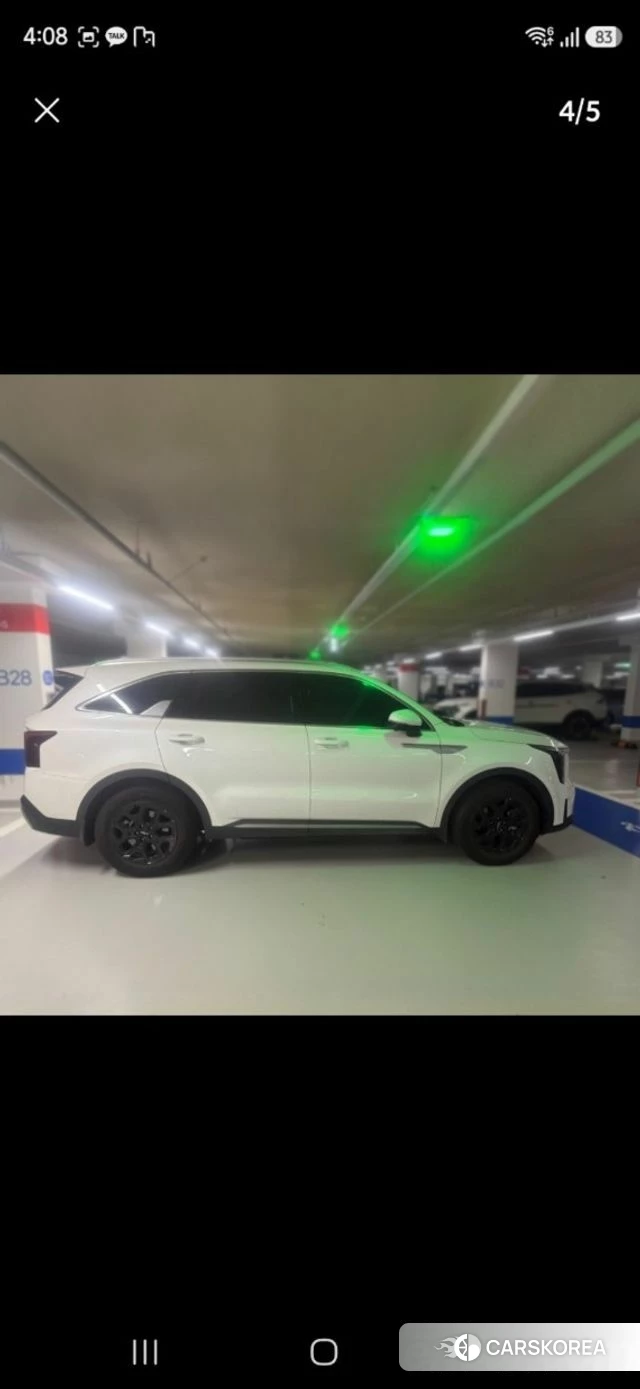 Kia The New Sorento 4th Generation 2024 Белый из Кореи, фото 4