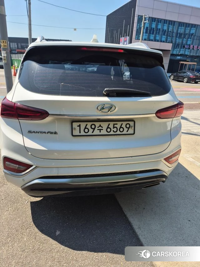 Hyundai Santa Fe TM 2020 Белый из Кореи, фото 4