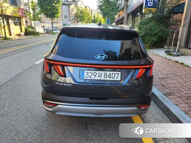 Hyundai The New Tucson Hybrid (NX4) 2023 Серый из Кореи, фото 4