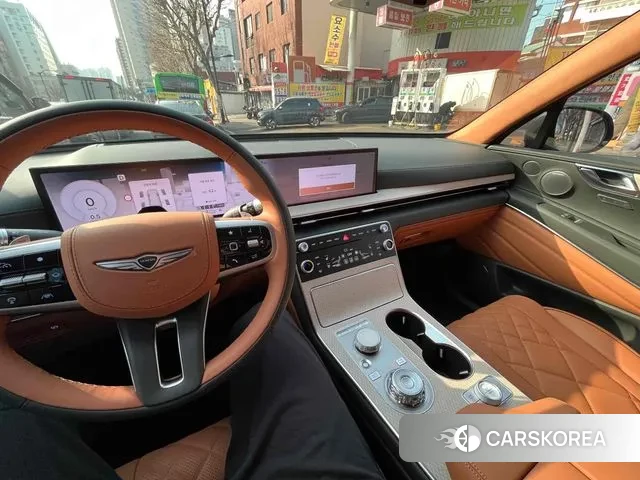 Genesis GV80 2024 Темно-зеленый из Кореи, фото 4