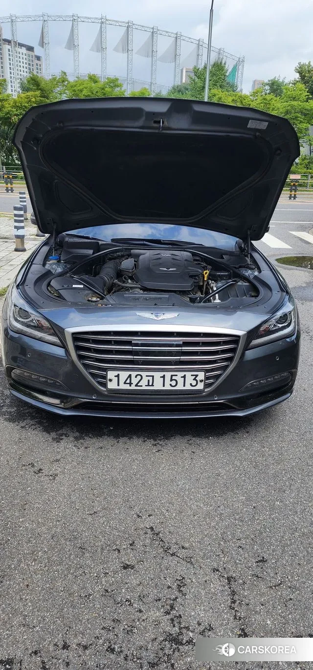Genesis G80 2018 Серый из Кореи, фото 4