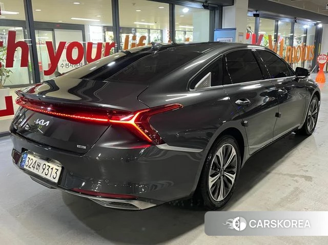 Kia K8 Hybrid 2022 Серый из Кореи, фото 4