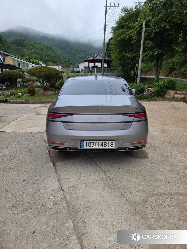 Genesis G90 (RS4) 2023 Серебристо-серый из Кореи, фото 4