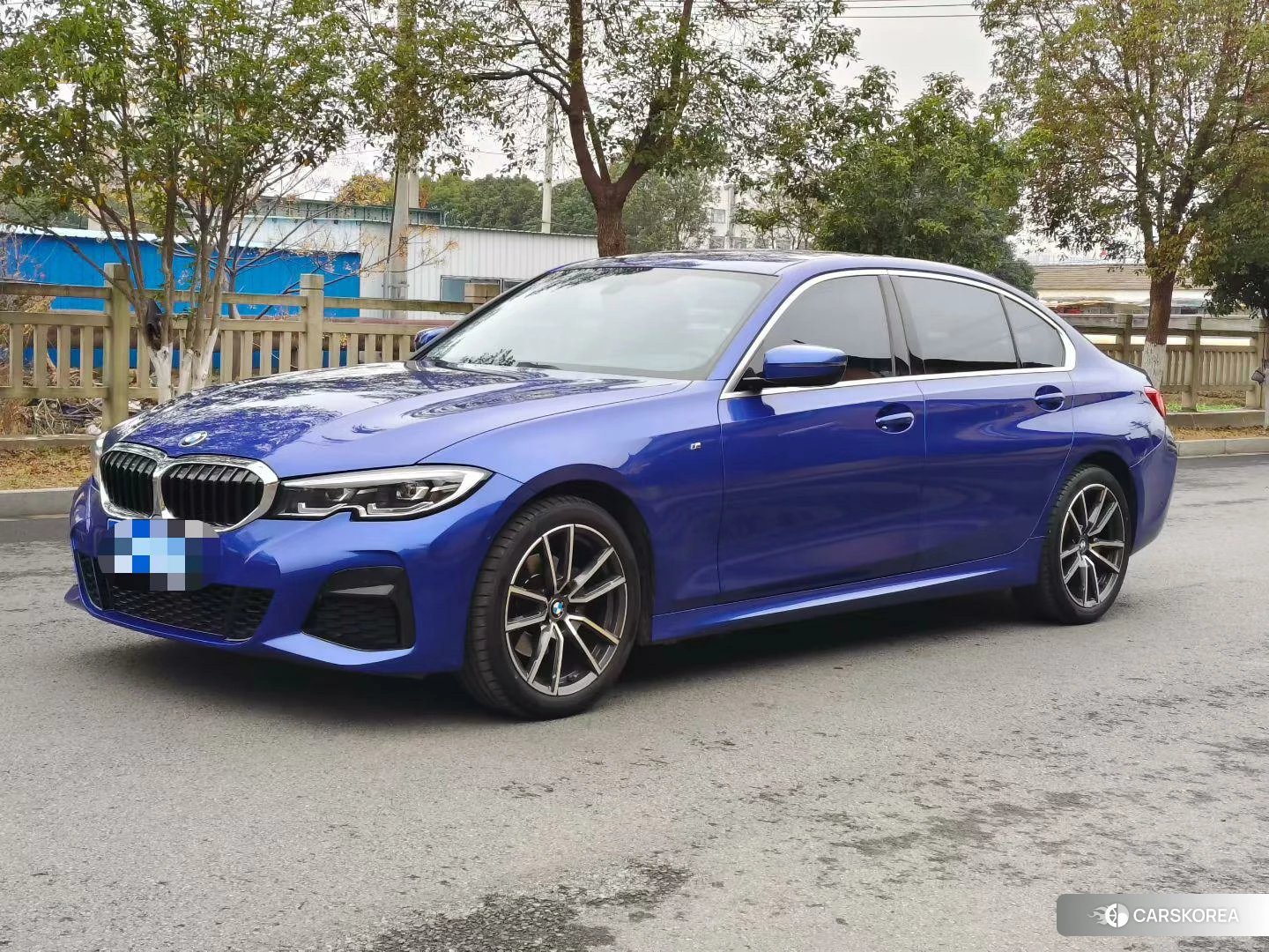 BMW 3 series 2020 Синий из Китая, фото 4