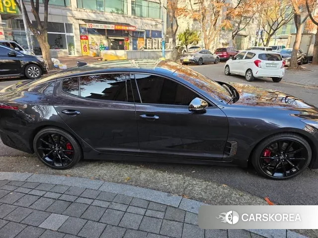 Kia Stinger Meister 2021 Черный из Кореи, фото 4