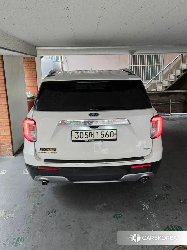 Ford Explorer 6th Generation 2020 Белый из Кореи, фото 6