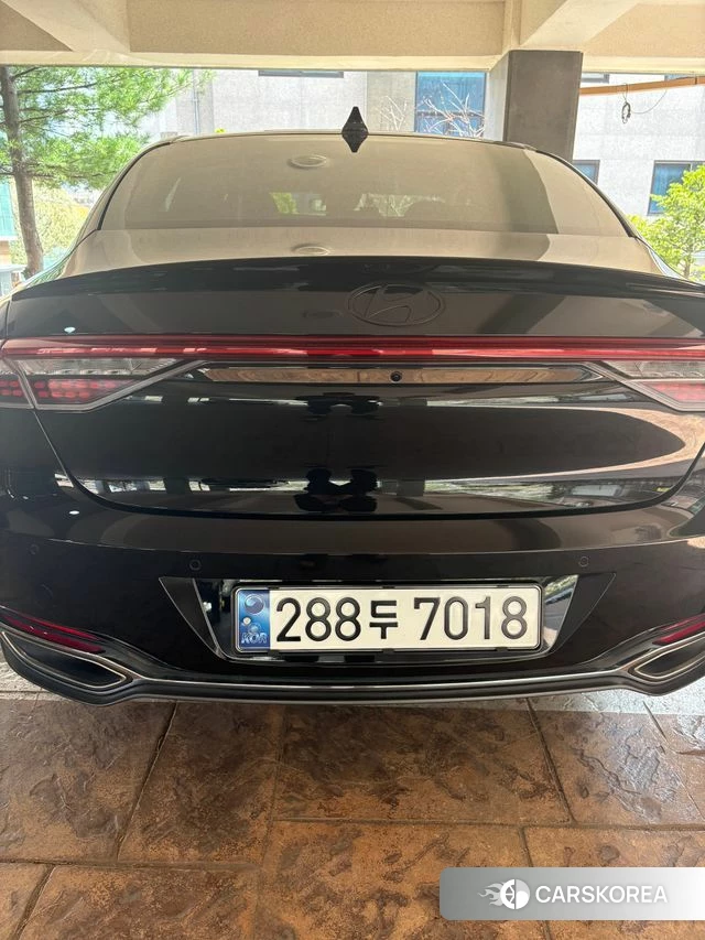 Hyundai The New Grandeur IG 2021 Черный из Кореи, фото 4