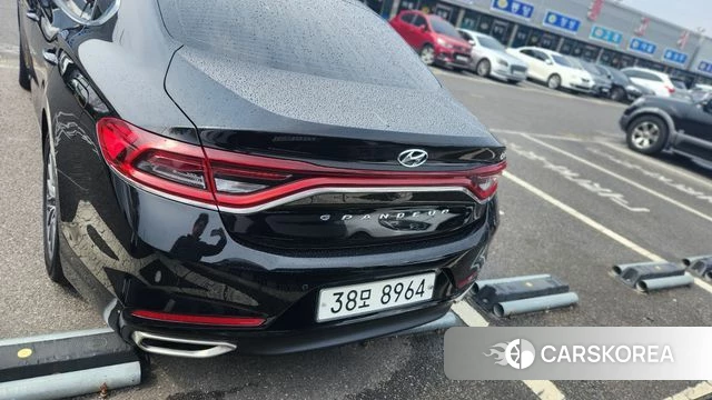 Hyundai Grandeur IG Hybrid 2018 Черный из Кореи, фото 5