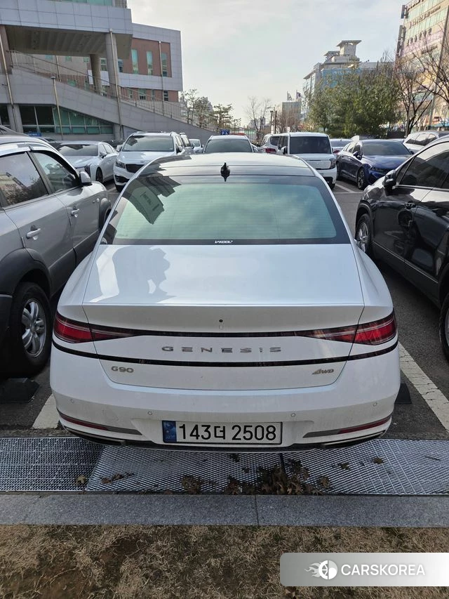 Genesis G90 (RS4) 2022 Белый из Кореи, фото 4