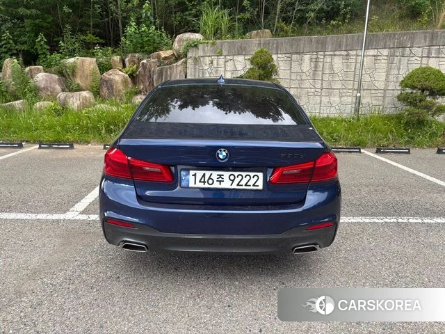 BMW 5 Series (G30) 2019 Синий из Кореи, фото 5
