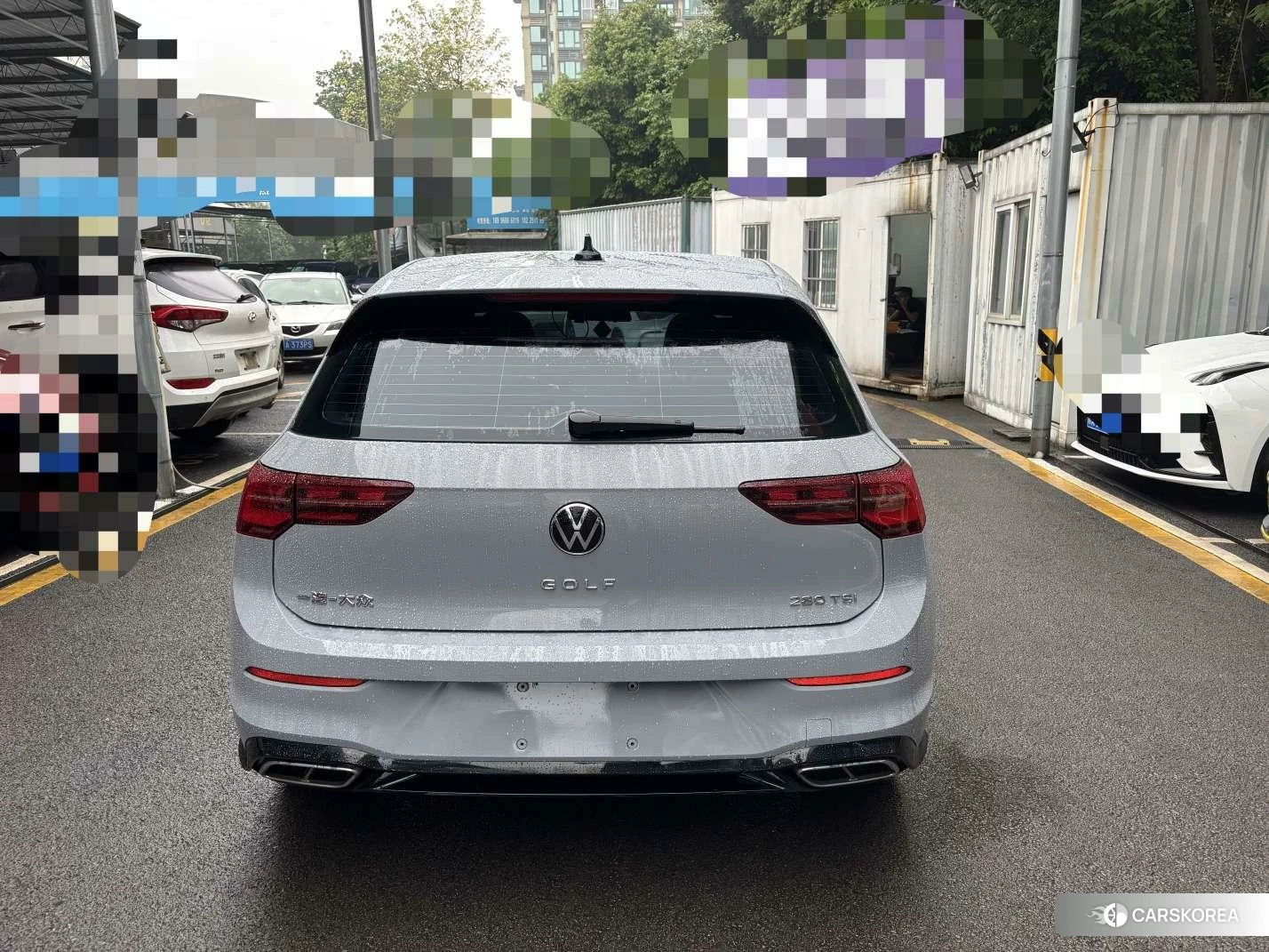 Volkswagen Golf 2022 Серебристо-серый из Китая, фото 4