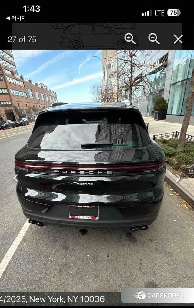 Porsche Cayenne (PO536) id 4628503 из Кореи 9