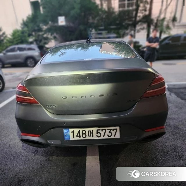 Genesis The New G70 2022 Серый из Кореи, фото 4