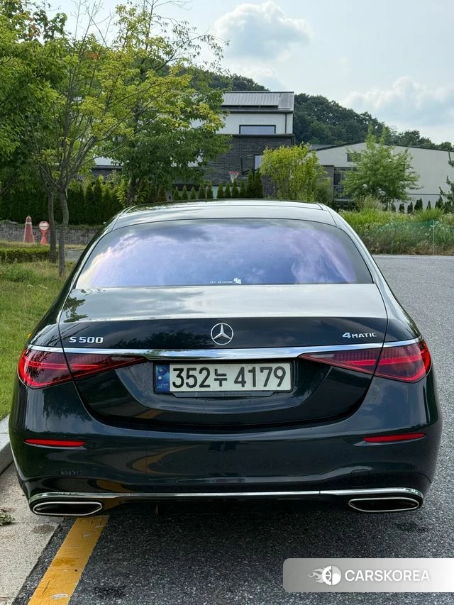Mercedes-Benz S-Class W223 2021 Синий нефрит из Кореи, фото 4