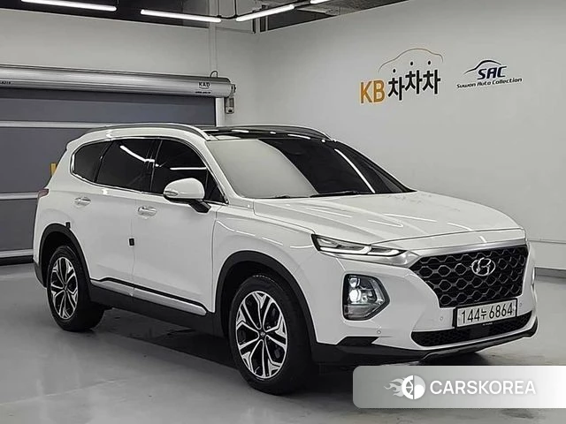 Hyundai Santa Fe TM 2019 Белый из Кореи, фото 6