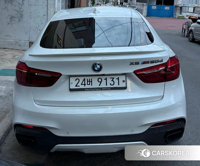 BMW X6 (F16) 2018 Белый из Кореи, фото 4