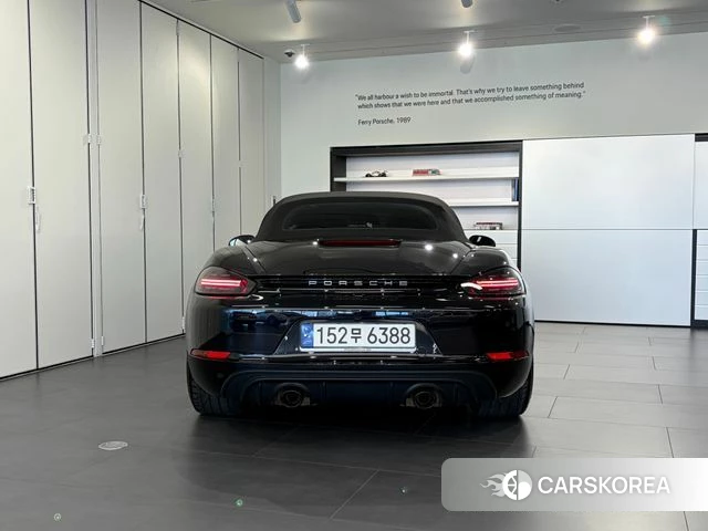 Porsche 718 Boxster 2023 Черный из Кореи, фото 6