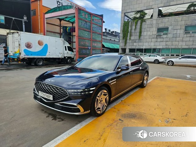 Genesis G90 (RS4) 2022 Синий из Кореи, фото 5