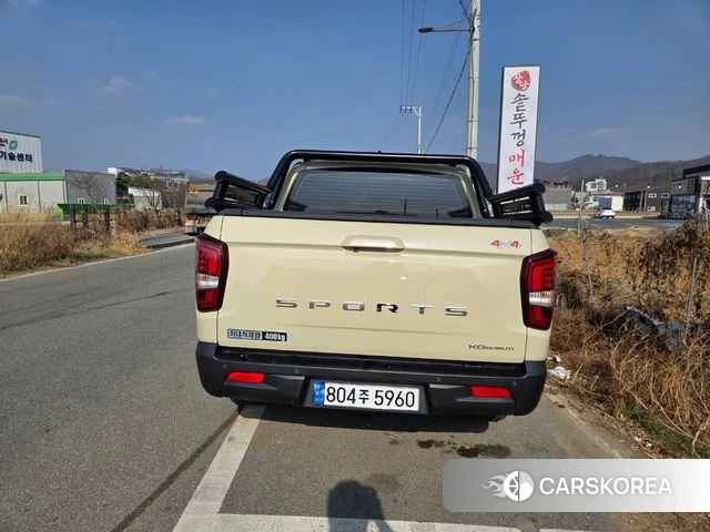 Ssangyong The New Rexton Sport 2023 Жемчужный цвет из Кореи, фото 5