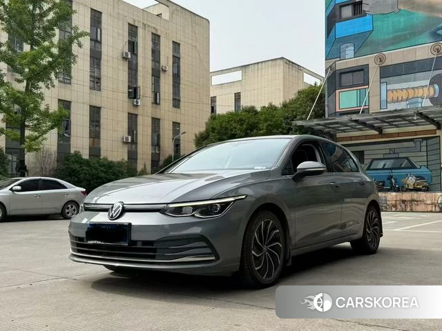 Volkswagen Golf 2021 Серебристо-серый из Китая, фото 4