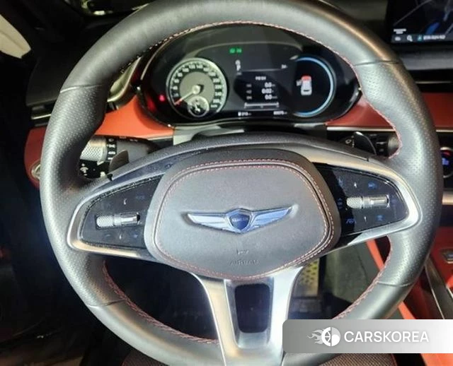 Genesis GV70 2022 Черный из Кореи, фото 4