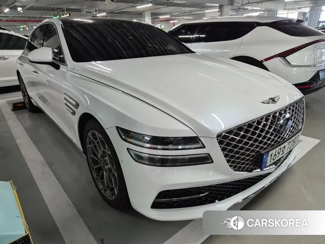Genesis G80 (RG3) 2022 Белый из Кореи, фото 4