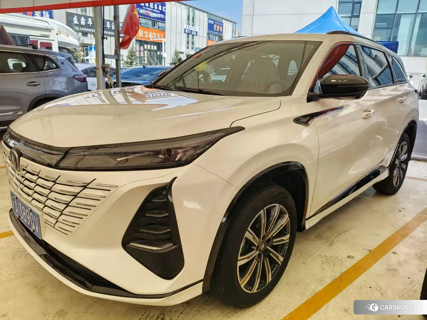 Chang'an CS75PLUS 2024 Белый из Китая, фото 4