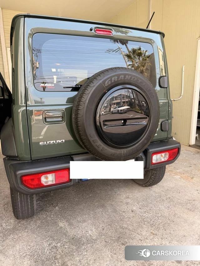 Suzuki Jimny 2022 Темно-зеленый из Кореи, фото 4