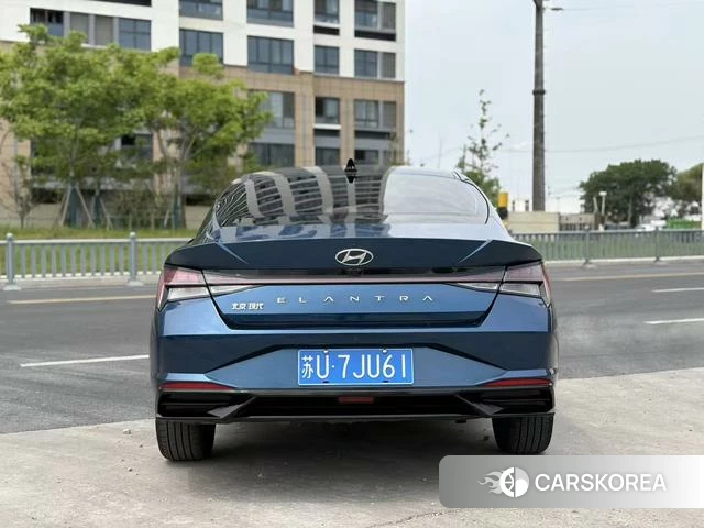 Hyundai Elantra 2021 Синий из Китая, фото 4