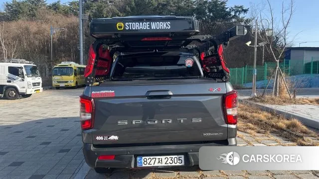 Ssangyong The New Rexton Sport 2024 Серый из Кореи, фото 4