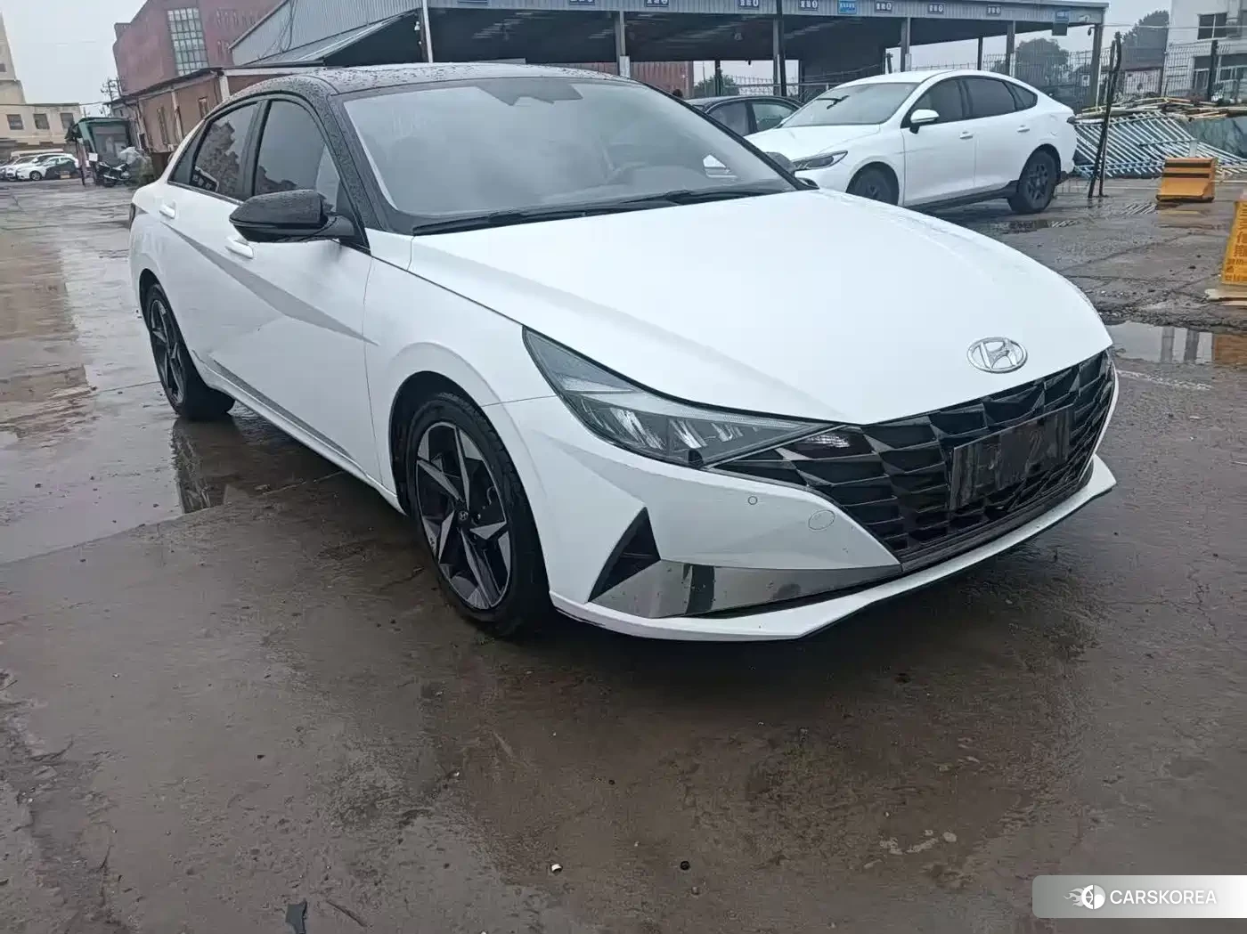Hyundai Elantra 2022 Белый из Китая, фото 4