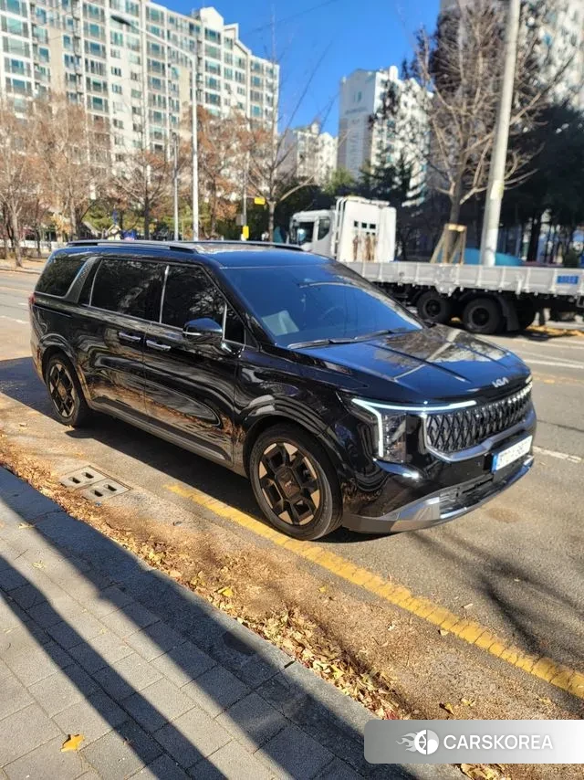 Kia The New Carnival 4th Generation 2024 Черный из Кореи, фото 6