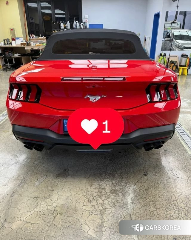 Ford Mustang 7th Generation 2024 Красный из Кореи, фото 4
