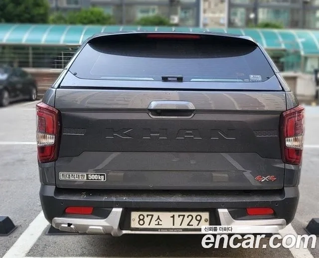 Ssangyong The New Rexton Sport 2021 Серый из Кореи, фото 4