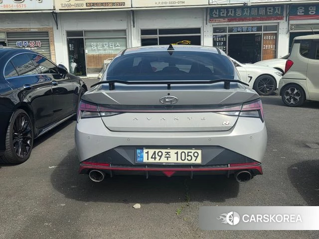 Hyundai Avante (CN7) 2021 Серый из Кореи, фото 4