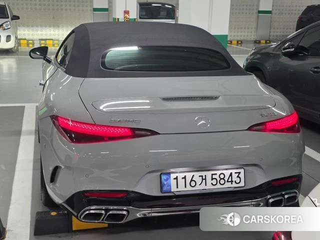 Mercedes-Benz SL-Class R232 2023 Серебристо-серый из Кореи, фото 6