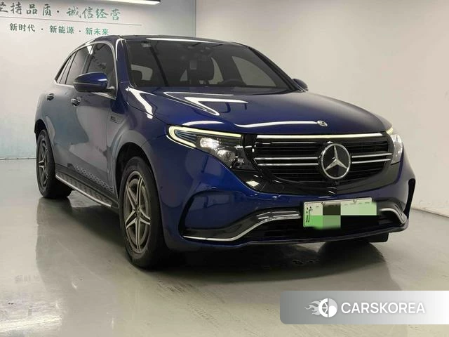 Mercedes-Benz EQC 2021 Синий из Китая, фото 4
