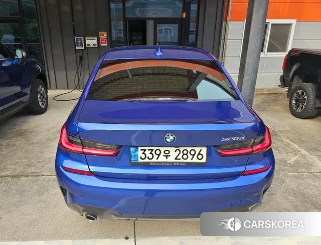 BMW 3 Series (G20) 2021 Синий из Кореи, фото 4