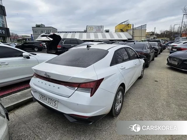 Hyundai Avante (CN7) 2021 Белый из Кореи, фото 5