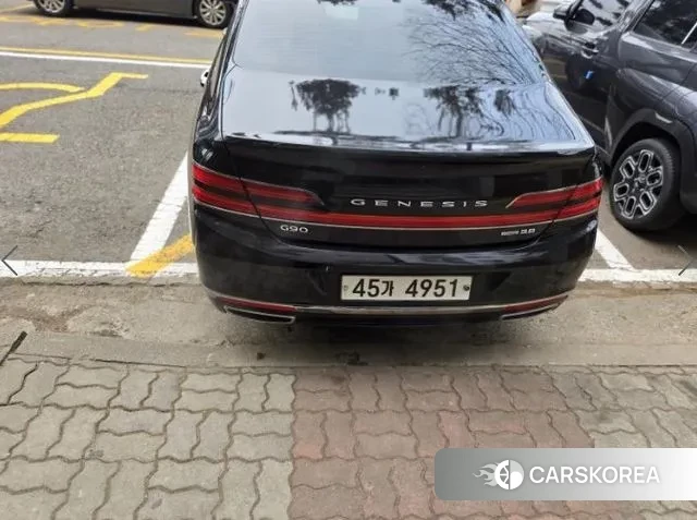 Genesis G90 2018 Черный из Кореи, фото 6