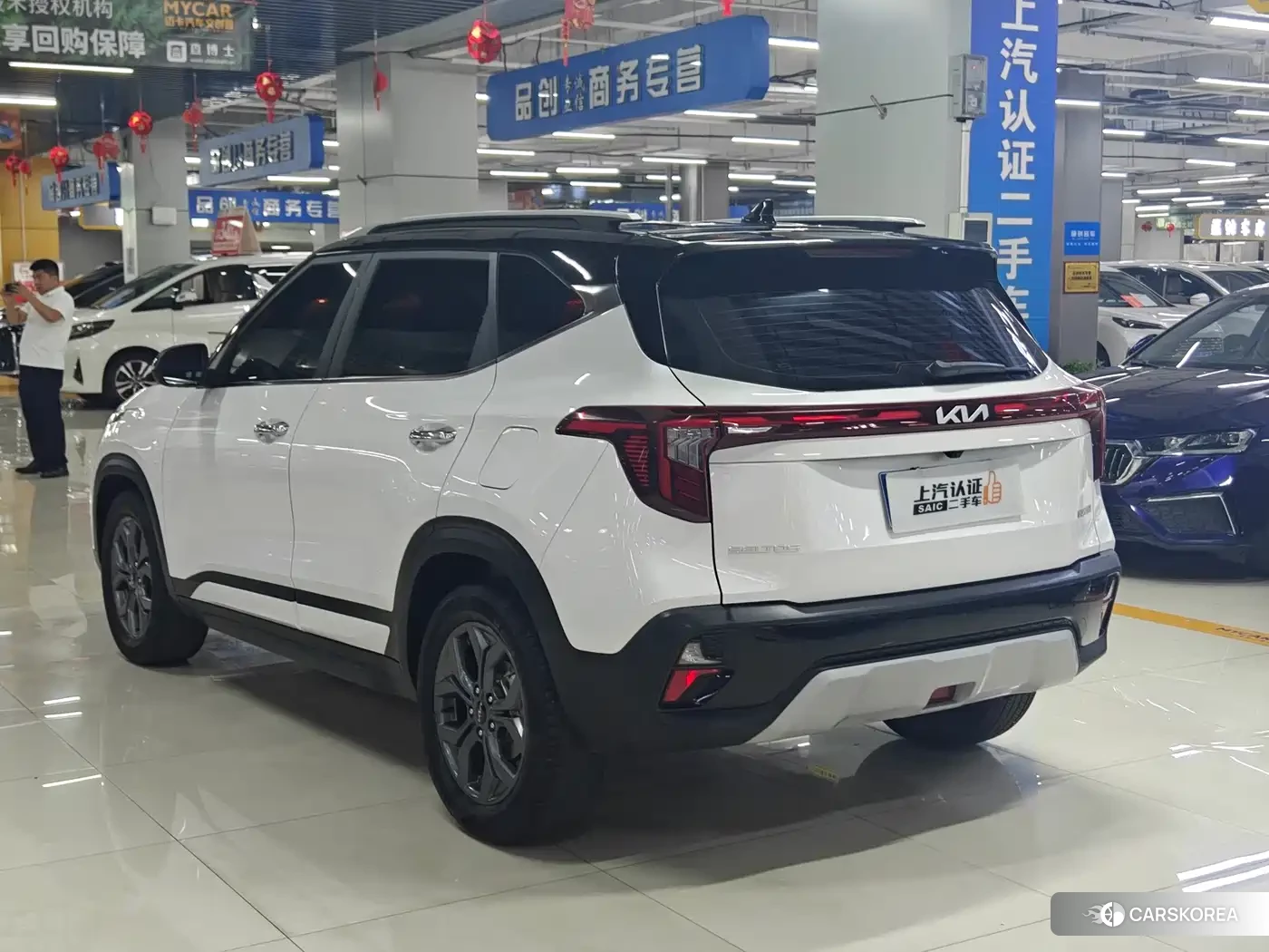 Kia Seltos 2023 Белый из Китая, фото 4