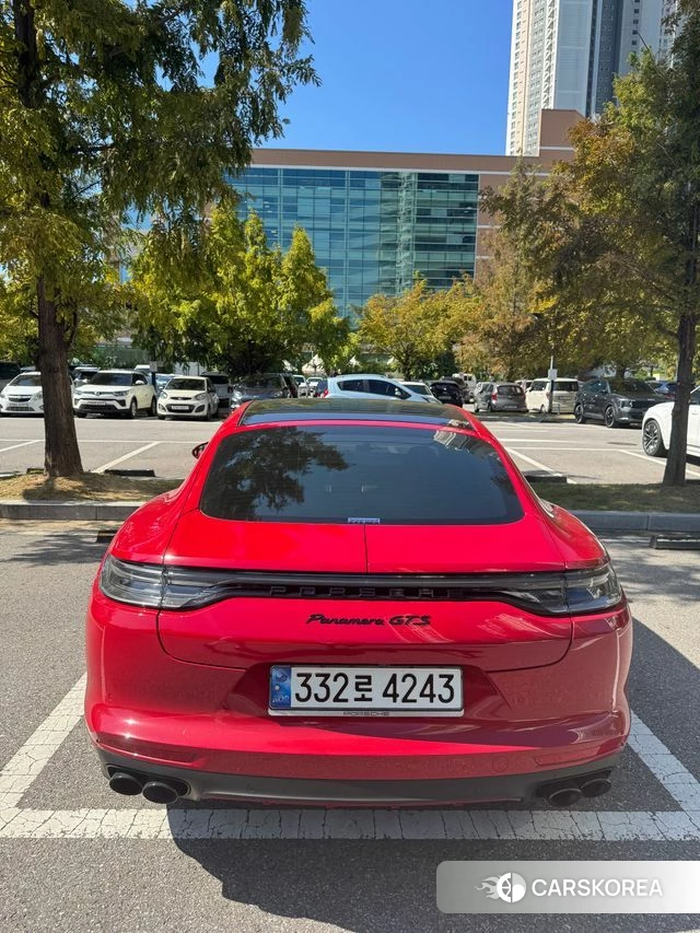 Porsche Panamera (971) 2021 Красный из Кореи, фото 6