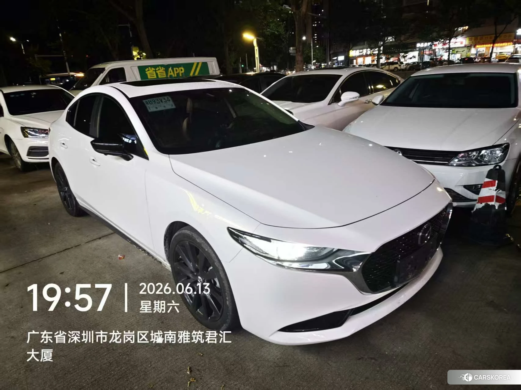 Mazda 3 Angkesaila 2022 Белый из Китая, фото 4