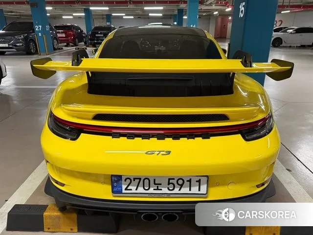 Porsche 911(992) 2022 Желтый из Кореи, фото 4