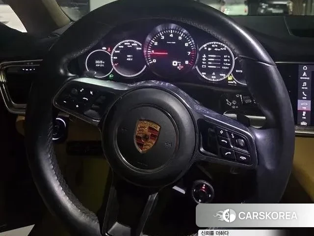 Porsche Panamera (971) 2018 Черный из Кореи, фото 4