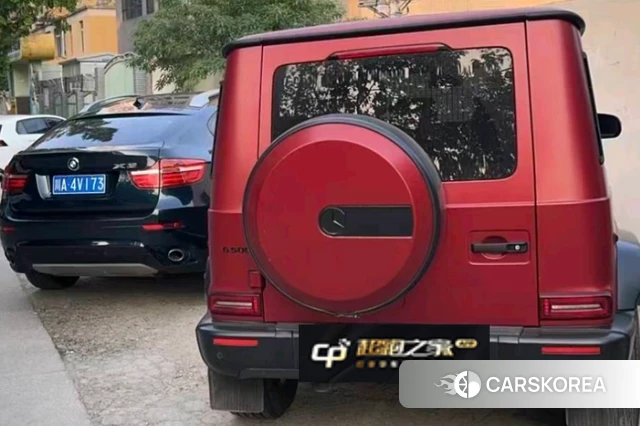 Mercedes-Benz G-class 2021 Красный из Китая, фото 4