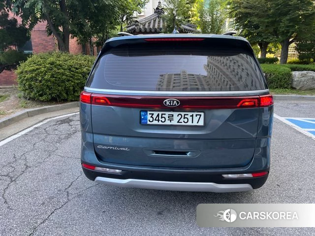 Kia Carnival 4th generation 2021 Синий нефрит из Кореи, фото 4
